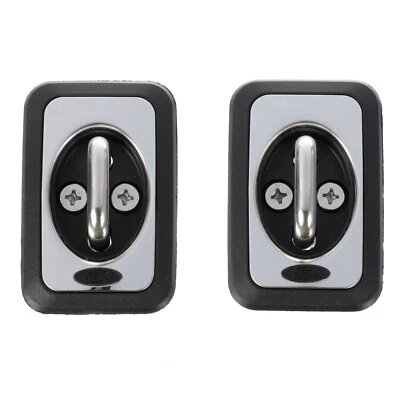 Новые оригинальные крючки для кузова грузового автомобиля Ford 06-16 Super Duty 2 из полированной стали VAC3Z-99000A64-B - Изображение 1 из 4