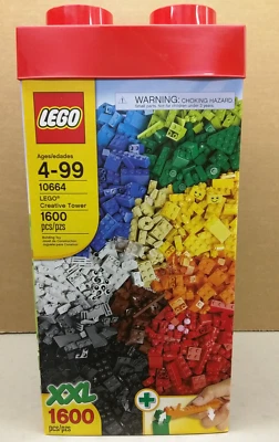 LEGO 10664 Creative Tower XXL ¡NUEVO! ENORME! 1600 piezas! Árbol de casa de animales dinosaurios Foto 1 de 4