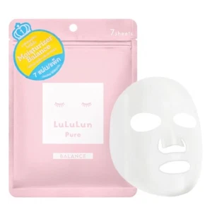 LuLuLun Facial Mask Moisturizer Balance 7 Sheets X 1PC - Picture 1 of 3