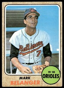 1968 Topps Mark Belanger Baltimore Orioles #118
