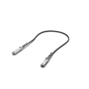 UBIQUITI Direct Attach Cable, 10 Gbps, 0.5 meter (UACC-DAC-SFP10-0.5M) - Picture 1 of 1