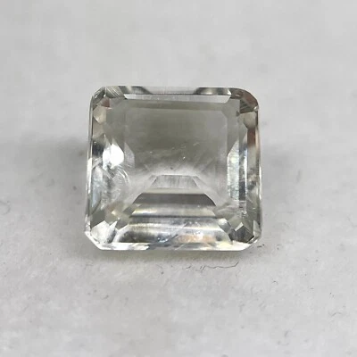 Piedra preciosa suelta facetada forma cuadrada aguamarina sin calefacción 100 % natural de 4,50 quilates Foto 1 de 4