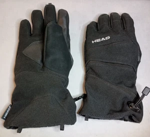 HEAD Men’s Sensatec Gloves Waterproof Insulated Breathable Black Size Small NWOT - Picture 1 of 11
