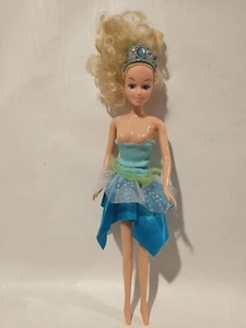 CDI Barbie bambola come da foto principessa bionda con vestito volto unico 11,5" - Foto 1 di 7