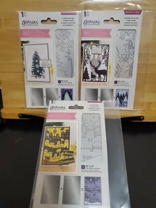 Crafters Companion create a card Double Sided   Christmas Themed Lot Of 4 - Picture 1 of 4