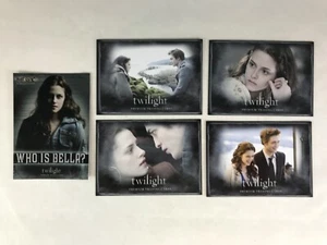TARJETAS PROMOCIONALES: TWILIGHT SAGA 2008 INKWORKS: 5 DIFERENTES HT-1, P-MS, P-PS, P-UK, P1 - Imagen 1 de 3