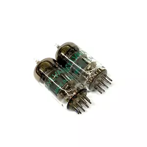 Matched Pair 7308 Used Sylvania USA Valve Tubes (VT4) - Picture 1 of 1