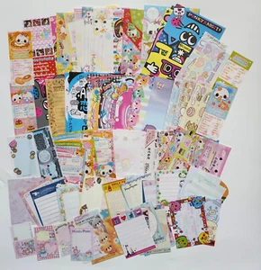 Kawaii Stationery Grab Bag Japan Bundle 80+ Pieces Assorted Memo Sheets - Picture 1 of 3