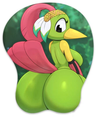 3D Mousepad Oppai Mouse pad with Wrist Rest Pain Relief Anime Manga pad gen - Image 1 of 4