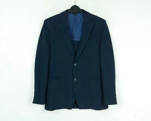 MASSIMO DUTTI Men M Cotton Blazer UK 40 US Suit Jacket Slim fit EU 50 Coat Sport - Picture 1 of 8