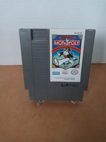 Monopoly Nintendo NES Video Game Cart