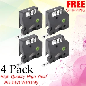4PK Compatible for Dymo 40910 3/8 in x 23 Ft Label Manager 500TS/450D RHINO 4200 - Picture 1 of 1