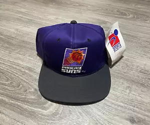 Cappello Snapback Vintage Phoenix Suns NBA Sports Specials Script Logo Deadstock - Foto 1 di 8
