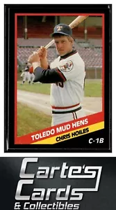 Chris Hoiles 1988 CMC Toledo Schlammhühner #19 Detroit Tigers - Bild 1 von 2