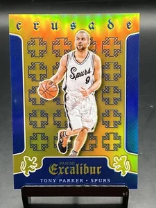 2015-16 Panini Excalibur Tony Parker #95 Crusade Blue /199 - Bild 1 von 2
