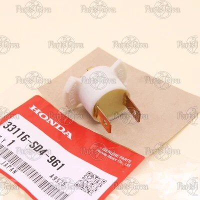33116-SD4-961 Genuine Honda Prelude CR-V Acura TSX Halogen Headlight Bulb Socket - Image 1 of 4