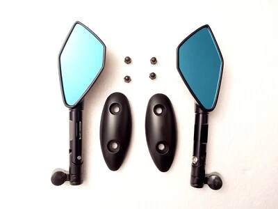 KIT SPECCHI SPECCHIETTI  ERGAL A MANUBRIO + TAPPI FAR TMAX 500 2001 2007  - Immagine 1 di 4