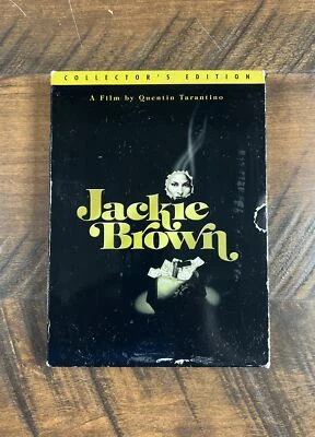 Jackie Brown (DVD, 2002, 2-Disc Set, Collectors Edition) Booklet & Small Poster - Image 1 of 4