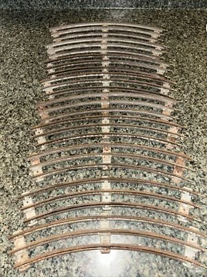 LIONEL TRACK  9 Piece Curved O-27 - Image 1 of 3