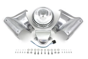 7" Headlamp Cowl Kit for Harley Davidson by V-Twin - Picture 1 of 2