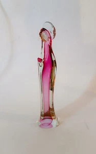 ♥ MADONNA MURANO GLASFIGUR ROSA TYP SEGUSO VINTAGE FIGUR - Bild 1 von 9