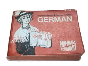 German-English Minimax Dictionary Language Translation 1969 - Imagen 1 de 10