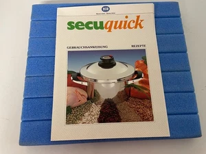 AMC Secuquick - Gebrauchsanweisung - Rezepte - Original A4 - 54 Seiten - TOP - Bild 1 von 4