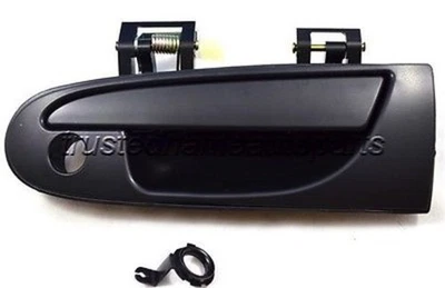 fits 1995 to 1996 Eagle Talon Exterior Door Handle Front Left Black - Image 1 of 2