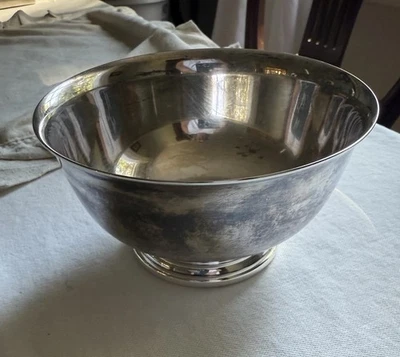 "Cuenco de plata Gorham vintage de 5"" YC778" Foto 1 de 4