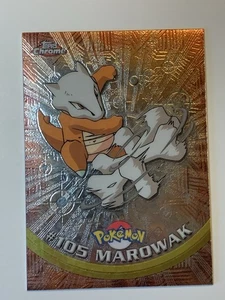 2000 Topps Chrome Pokemon Serie 2 #105 Marowak KOSTENLOSER KOMBINIERTER VERSAND - Bild 1 von 2