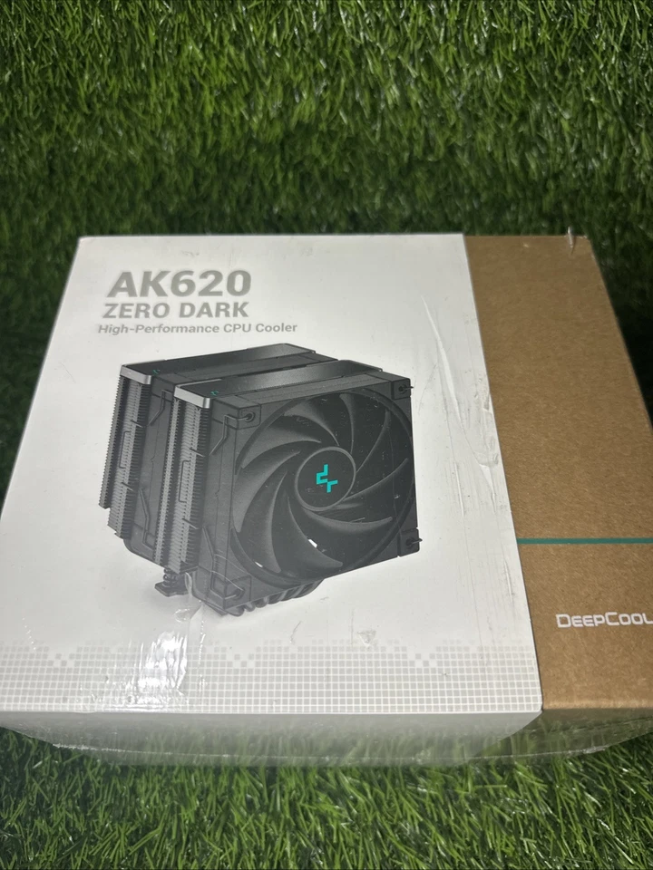 DeepCool AK620 Zero Dark High-Performance CPU Cooler Dual-Tower Air Cooled QUIET - Image 1 of 4