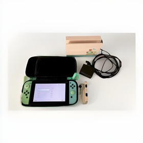 Nintendo Switch Animal Crossing Edition Console w/ Joy-Con, Dock, Charger, Case