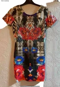 Stunning River Island Bodycon Dress Size 10 New - Picture 1 of 8