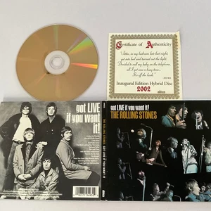 The Rolling Stones - Got Live If You Want It! 24K GOLD SACD AUDIOPHILE MIX NM+ - Bild 1 von 3