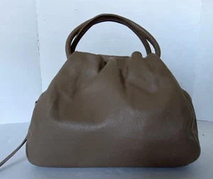 Hobo Darling Umhängetasche taupe hellbraun weiches Handschuhleder - ohne Riemen - Bild 1 von 16