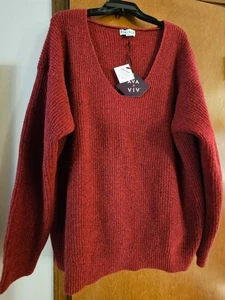 Ava&Viv Damen Gr. XXL V-Ausschnitt extra weich Relaxed Fit Langarm Strickjacke - Bild 1 von 7