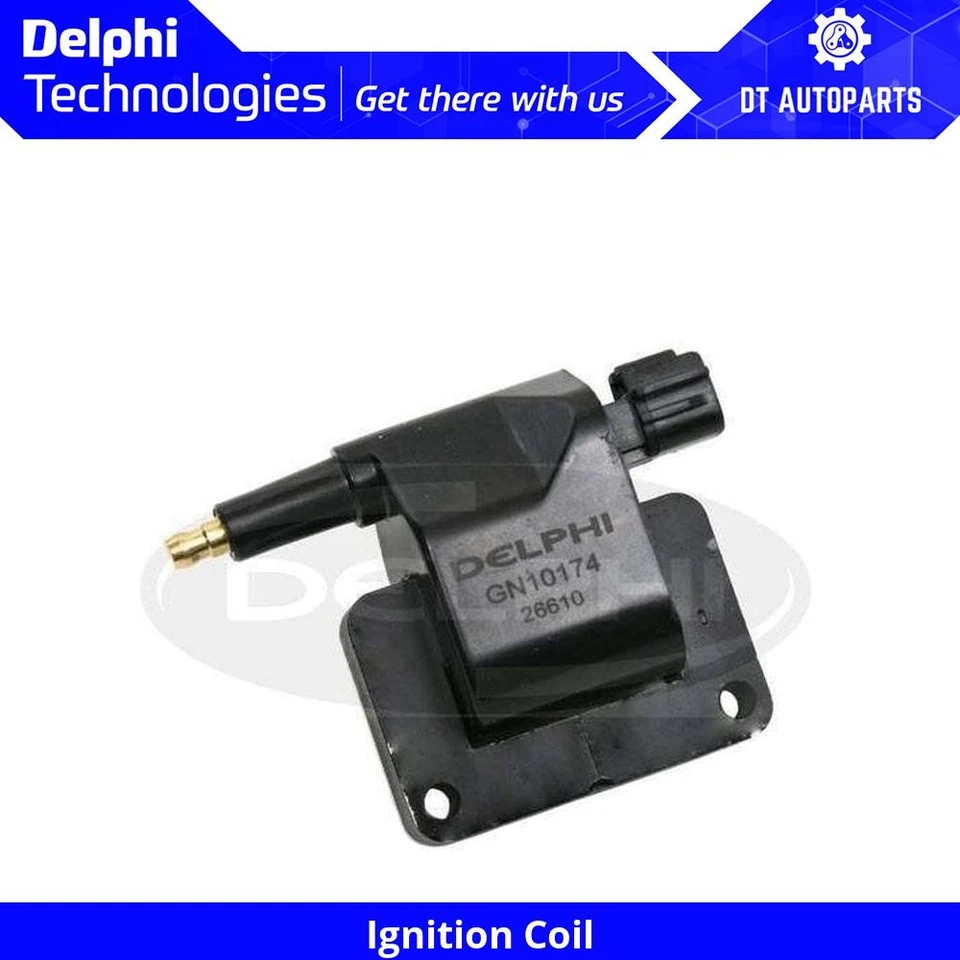 Bobina de ignição Delphi 1999 2000 2001 para 1998-2002 Dodge Ram 3500 5.9L V8 - Imagem 1 de 4