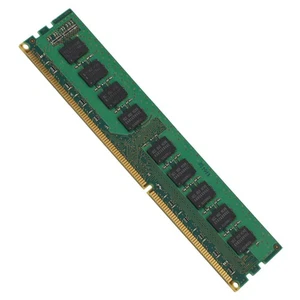 4GB 2RX8 PC3-10600E 1,5V DDR3 1333MHz ECC Arbeitsspeicher Unbuffered für Server1461 - Bild 1 von 8