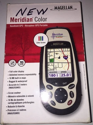 Vintage Eagle AccuNav Sport portable GPS unit excellent tested & working - Image 1 of 4