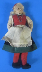 VINTAGE - RONNAUG PETTERSSEN - BLONDE 8 ZOLL STOFFPUPPE - SEHR GUT - Bild 1 von 4