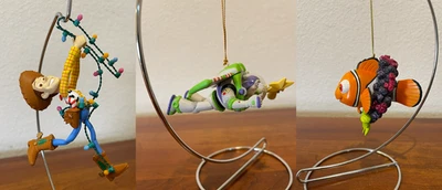 3 Adornos Disney Pixar Groiler Edición Presidencial - Buzz Lightyear Woody Nemo Foto 1 de 4