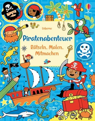 Piratenabenteuer – Rätseln, Malen, Mitmachen: abwechslun (Paperback) (UK IMPORT) - Image 1 of 4