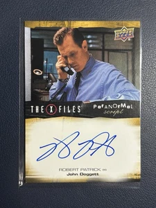 X-Files Government Conspiracies Ed. Robert Patrick AUTO John Doggett 2025 - Picture 1 of 4