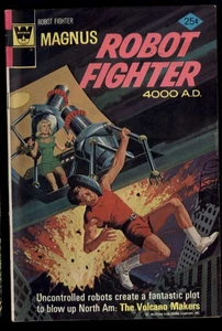 WHITMAN comics Magnus ROBOT FIGHTER #38  ungraded comic see scans for details - Picture 1 of 4