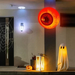  Halloween Aufblasbar Indoor Outdoor 15,7 Zoll LED Leuchten Blutunterlauf Augapfel  - Bild 1 von 6