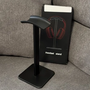 Kopfhörer Headset Ständer/Halterung aus Aluminium/ABS - Schwarz (NEU in OVP) - Bild 1 von 3