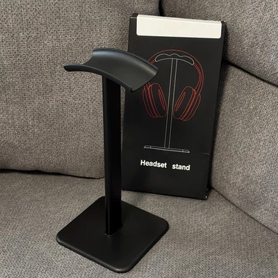 Kopfhörer Headset Ständer/Halterung aus Aluminium/ABS - Schwarz (NEU in OVP) - Bild 1 von 3