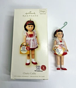 Hallmark Keepsake Chatty Cathy "The Talking Doll" Magic Sound Ornament 2007 - Imagen 1 de 8