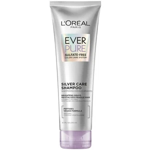 L'Oreal Paris EverPure Brightening Shampoo for Gray Hair 8.5 Fl Oz - Picture 1 of 9