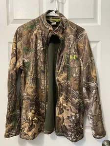 Under Armour Men's Fleece Lined Jacket Scent Control Realtree Xtra Hunt Medium - Picture 1 of 5